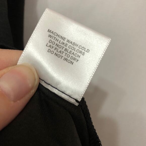 ModCloth Black Sleeveless Ruffled Flowy Blouse Womens M Whimsigoth Witchy Top - Picture 5 of 6